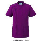 ジャケット 半袖(男女兼用) S ワイン 762-45