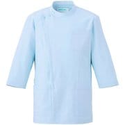 ジャケット七分袖(男女兼用) S サックス 763-41