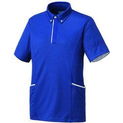 ニットシャツ M ロイヤルブルー KZN231-11