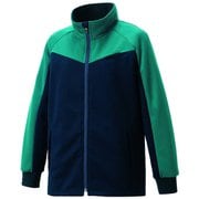 ジャージジャケット S ネイビー×グリーン KZN244-22