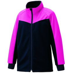 ジャージジャケット M ネイビー×ピンク KZN244-23