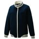 ジャージジャケット L ネイビー×アイボリー KZN249-18