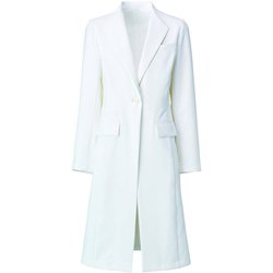 レディス診察衣 LL ホワイト KZN409-10