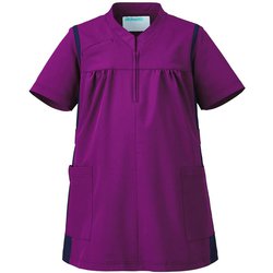 マタニティスクラブ M ワイン×ネイビー 975-45