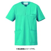 スクラブ(男女兼用) 4L ターコイズ 989-42