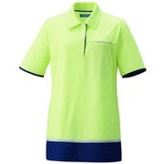 レディスニットシャツ(チュニック) M イエローグリーン KZN233-12