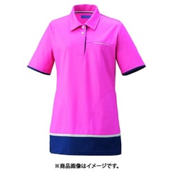 レディスニットシャツ（チュニック） M ピンク KZN233-13