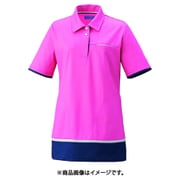 レディスニットシャツ(チュニック) M ピンク KZN233-13