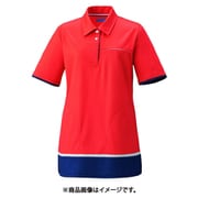 レディスニットシャツ(チュニック) M オレンジ KZN233-14