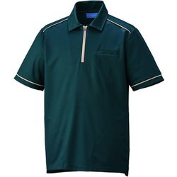 ニットシャツ LL ダークグリーン KZN235-22
