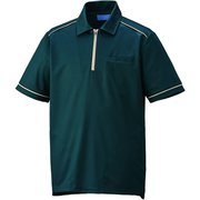 ニットシャツ LL ダークグリーン KZN235-22
