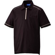 ニットシャツ 4L ダークブラウン KZN235-23