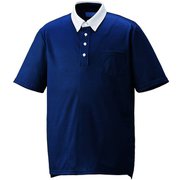 ニットシャツ LL ネイビー KZN238-18