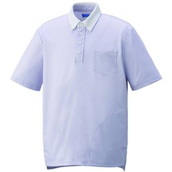 ニットシャツ LL ラベンダー KZN238-7