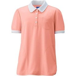 レディスニットシャツ LL アプリコット KZN239-4