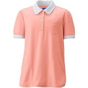 レディスニットシャツ LL アプリコット KZN239-4