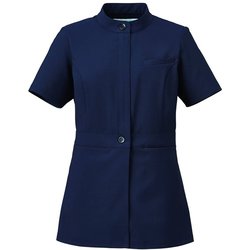 レディスジャケット 半袖 S ネイビー KZN310-18