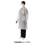 ディスポ予防着（袖つき） 076413（M）ホワイト