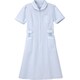 看護衣半袖 ブルー M MI-4637