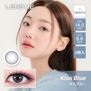 キスブルー マンスリー 2枚入 -3.50 [カラーコンタクトレンズ]