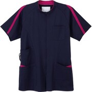 男女兼用上衣 ネイビーピンク M AY-4227