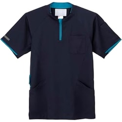 ニットシャツ ネイビーT S JD-3167