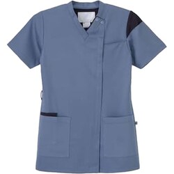 男女兼用スクラブ ブルー M RF-5472