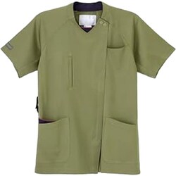 男女兼用スクラブ オリーブ BL RF-5512