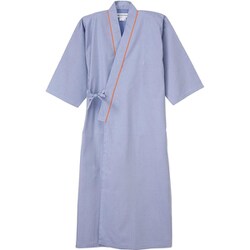 患者衣ゆかた型 ブルー LL SG-1440