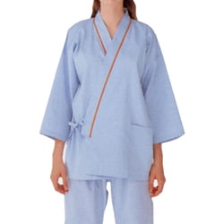 患者衣じんべい型 ブルー S SG-1441