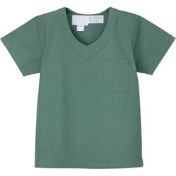 男子手術上衣 グリーン BL AD-316