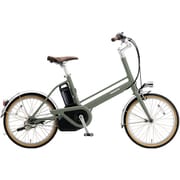 電動アシスト自転車 プロム 20インチ 内装3段変速 12Ah マットオリーブ BE-FPR032G
