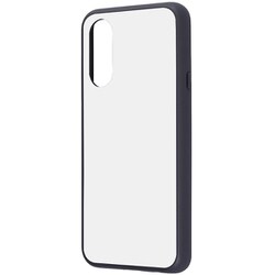 BASIO active3 Like standard maru Pietra 耐衝撃 バンパー マット ハイブリッドケース/マットホワイト RT-BSOA3K6TB/MW