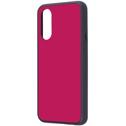 BASIO active3 Like standard maru Pietra 耐衝撃 バンパー マット ハイブリッドケース/マットレッド RT-BSOA3K6TB/MR