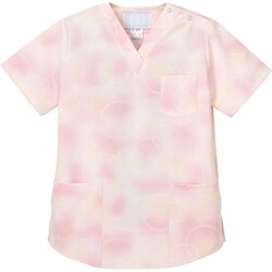 女子スクラブ ピンク M CI-4777