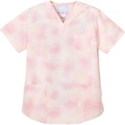 女子スクラブ ピンク L CI-4777