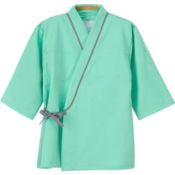 検診衣じんべい型 グリーン S FK-1461