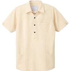 ニットシャツ クリーム BL NX-5252