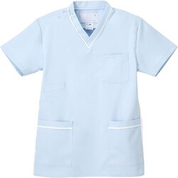 男女兼用上衣 ブルー S FT-4497