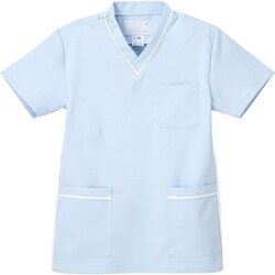 男女兼用上衣 ブルー L FT-4497