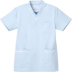 男女兼用上衣 ブルー SS FT-4497