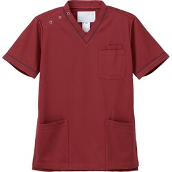 男女兼用上衣 バーガンディ L RF-5032