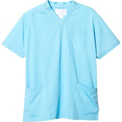 男女兼用上衣 ライトブルー BL RF-5032