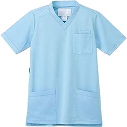 男女兼用上衣 ライトブルー SS RF-5032