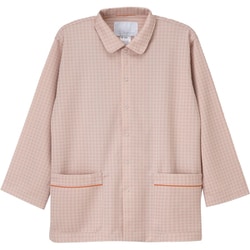 患者衣パジャマ型 ピンク S JK-1416