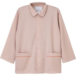 患者衣パジャマ型 ピンク M JK-1416