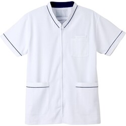 男女兼用スクラブ TRブルー L HOS-4977