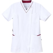 女子スクラブ Tバーガンディ S HOS-4952