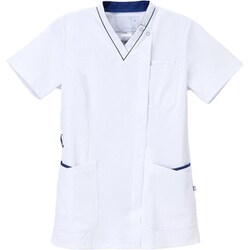 女子スクラブ Tロイヤルブルー LL HOS-4952