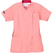女子スクラブ コーラルピンク L ML-5362